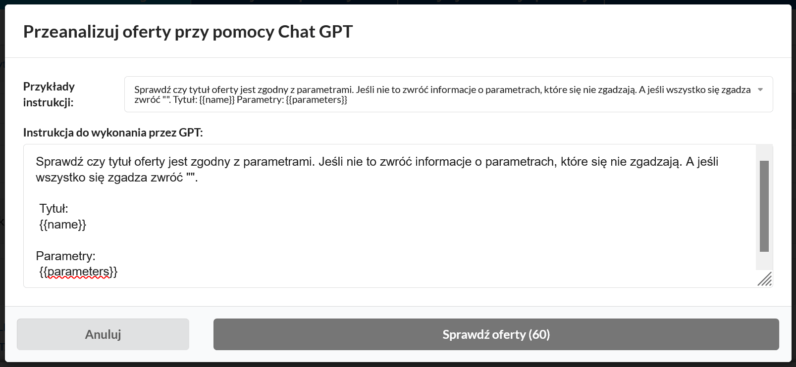 Kopiowanie opisów i zdjęć ofert Allegro