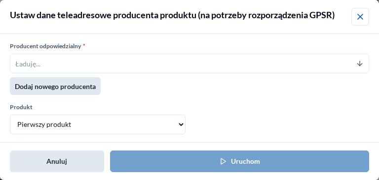 Producent odpowiedzialny