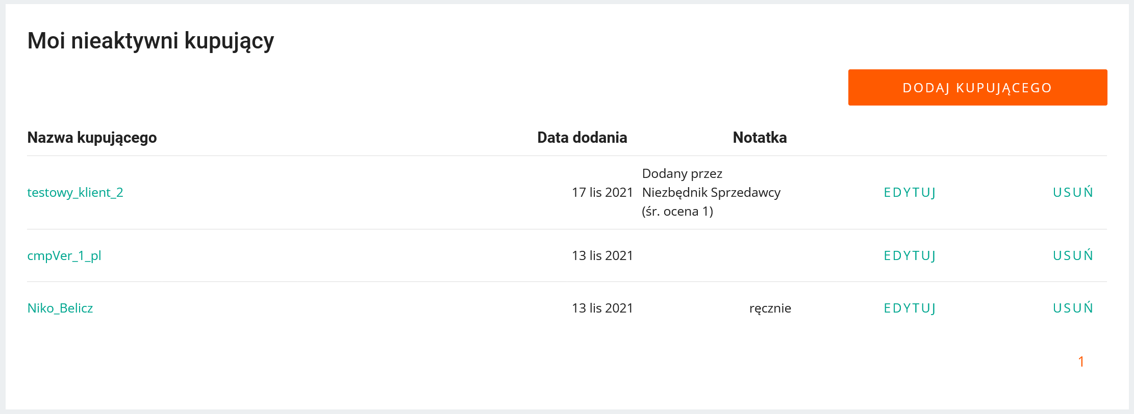 Asystent Czarnej Listy Allegro