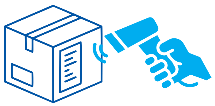Skanowanie etykiety paczki zwrotnej
