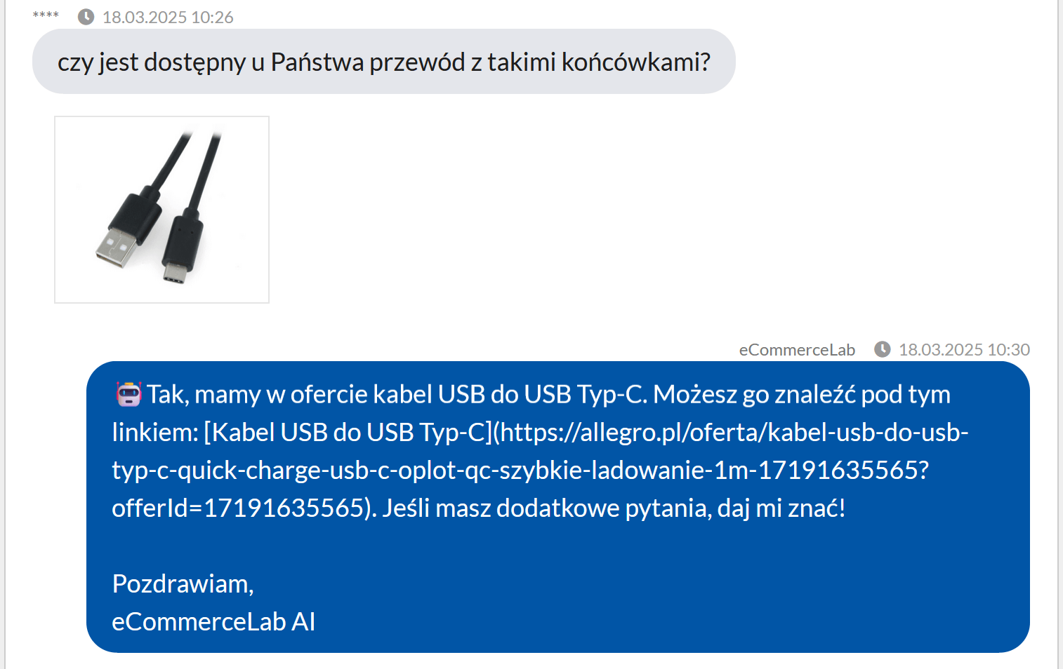 Przykład rozpoznawania obrazów przez GPT
