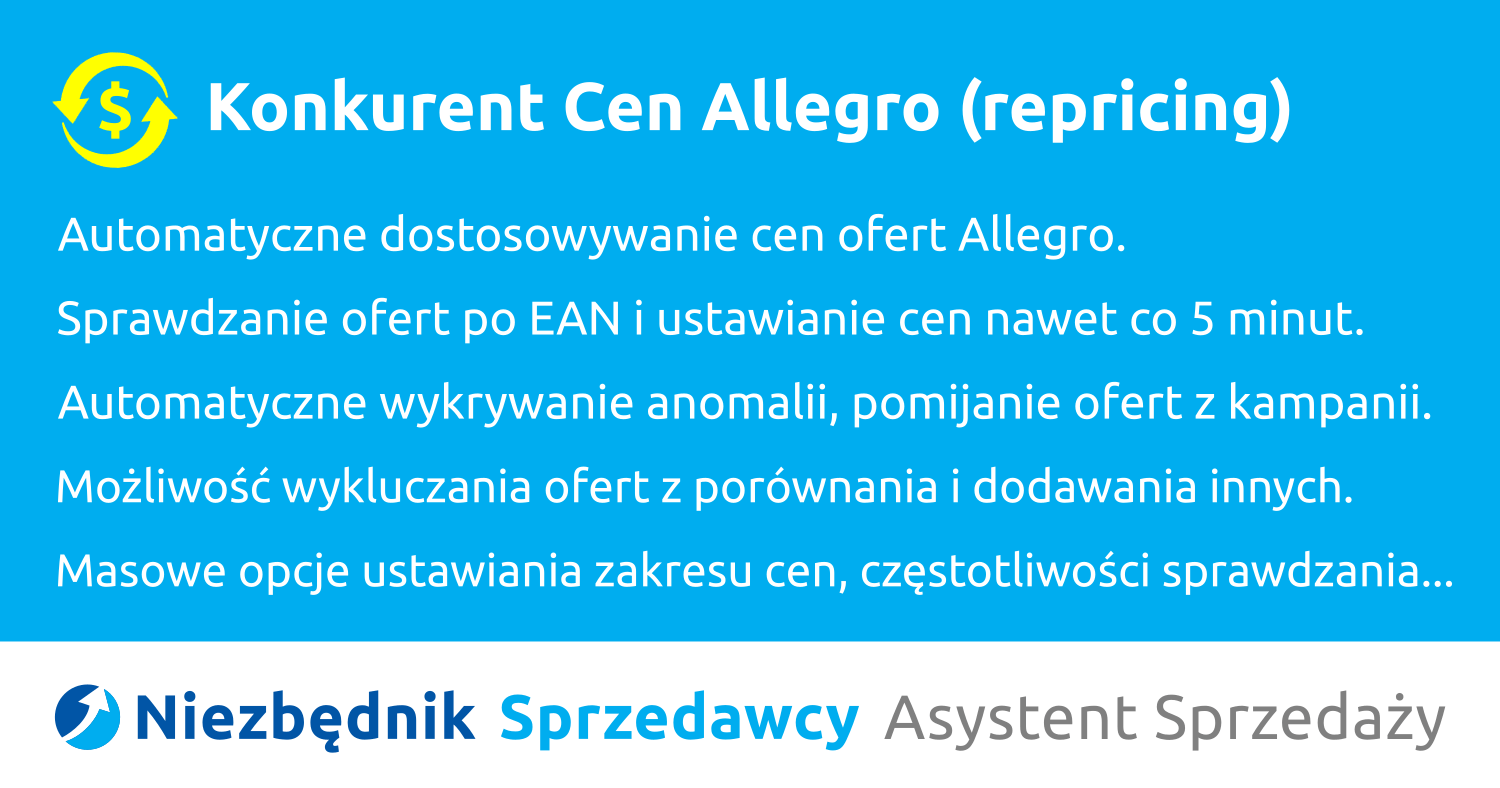 Konkurent Cen Allegro (repricing)